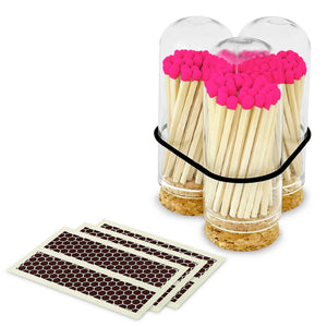 MATCHES- CLOCHE-2" Matches + Mini Cloche - Colors of Your Choice + Strikers - Pleasant Beach Living