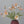 Colorful 22-inch silk poppy floral stem with flocked petals, from Sweet Home Deco, showcasing vibrant, realistic flower details.
