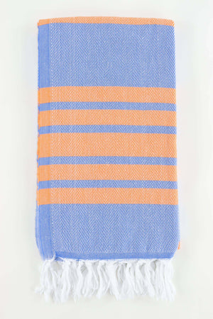 Premium Turkish Herringbone Striped Towel