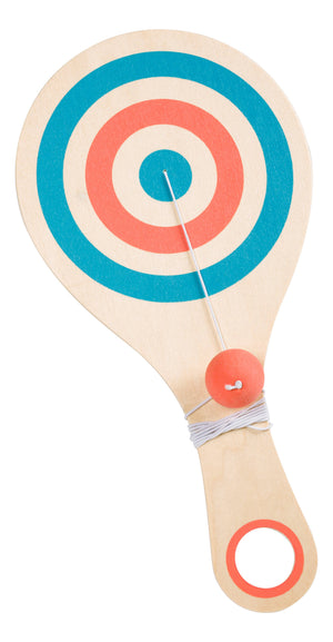 TOYS- KIDS- Bounce Back Paddle Ball- Retro Classic - Pleasant Beach Living