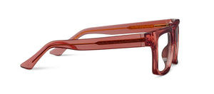 Peepers Spotlight reading glasses with clear frames and stylish design, showcasing the eyeglasses on a white background.