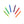 Set of 24 striped multicolor birthday cake candles from Talking Tables USA, featuring vibrant colors and decorative stripes.