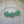 JEWELRY-NECKLACE-Aqua Blue Mint Necklace Gold Plated - Pleasant Beach Living