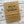 Brown card with 