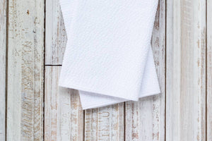 DINING-NAPKINS- COCKTAIL- Seersucker Cocktail Napkins, set of four - Pleasant Beach Living