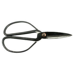 HomArt forged iron utility scissors with sturdy blades and ergonomic handles, ideal for cutting various materials.
