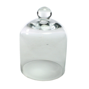 CANDLE-GLASS DOME - Mini - Clear - Pleasant Beach Living