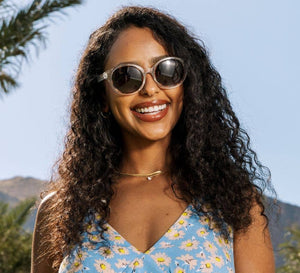 Peepers sunglasses with charm, stylish eyeglasses readers or peepers with decorative accents, showcasing trendy eyewear design.