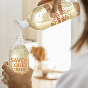 SOAP- BATH- SAVON LIQUID MARSEILLE-Refill Soap Pink Grapefruit 33.8 fl oz Plastic Bot - Pleasant Beach Living