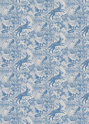 WRAPPING PAPER-Harvest Hare Wrapping Paper - Mark Hearld - Pleasant Beach Living