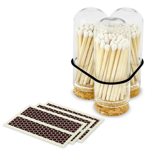 MATCHES- CLOCHE-2" Matches + Mini Cloche - Colors of Your Choice + Strikers - Pleasant Beach Living