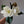 White magnolia flower stem from Sweet Home Deco, 16-inch hand-assembled artificial magnolia with large blossoms.