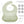 BABY- Silicone Baby Bib Roll Up & Stay Closed (Light Sage) - Pleasant Beach Living