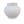 Paper Mache Pot Natural White Dia 9.45