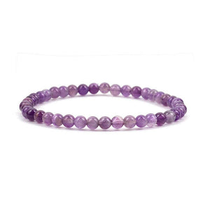 JEWELRY - Crystal Amethyst Bracelet - 4mm
