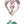 GARLAND-Suzani Print-Large Heart Paper Garland - Pleasant Beach Living