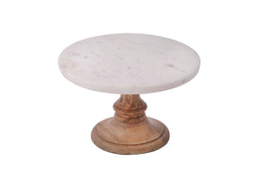 KITCHEN- CAKE PLATE-MARBLE CAKE PLATE - Pleasant Beach Living