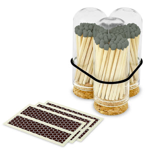 MATCHES- CLOCHE-2" Matches + Mini Cloche - Colors of Your Choice + Strikers - Pleasant Beach Living