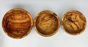 KITCHEN- BOWL- Olive Wood Family Salad Bowl- 11" OR 9" - Pleasant Beach Living