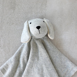 BABY- BLANKET-Puppy Dog - Organic Baby Lovey Security Blanket Cuddle Cloth - Pleasant Beach Living
