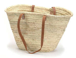BAG- TOTE- STRAW FRENCH MARKET BAG SHOULDER - Pleasant Beach Living