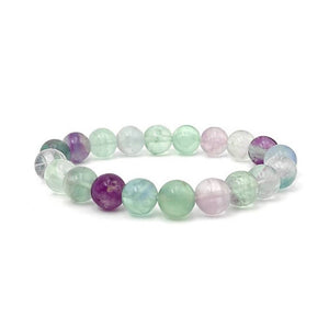 JEWELRY - Crystal Bracelet - 8mm Fluorite, pack of 5