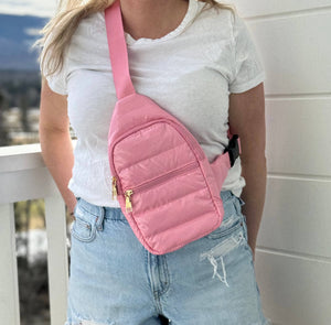 PURSE/SLING BAG- The Perry | Puffer Sling Bag - Pleasant Beach Living