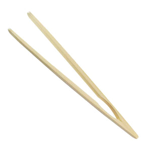 KITCHEN-Bamboo Toast Tongs