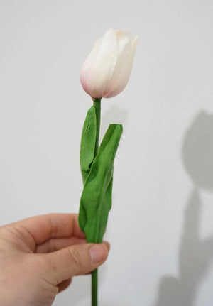 FLOWERS-Latex Real Touch Tulip Flowers- Set of 10 - Pleasant Beach Living