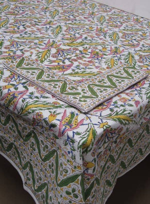 Tablecloth-FRENCH DESIGN- 60X60- Victoria & Albert - Pleasant Beach Living