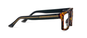 Peepers Spotlight reading glasses with clear frames and rectangular lenses, shown on a white background.