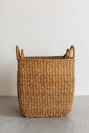 BASKET-Square Laundry Basket, harvest - Pleasant Beach Living