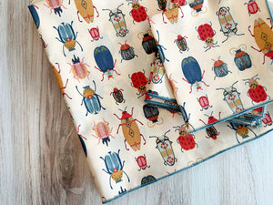 NAPKINS- COCKTAIL- Beetle Cloth Napkins, set of four - Pleasant Beach Living