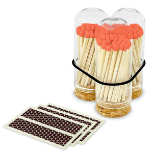MATCHES- CLOCHE-2" Matches + Mini Cloche - Colors of Your Choice + Strikers - Pleasant Beach Living