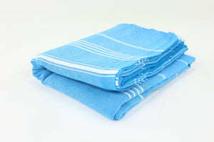 TOWEL-Premium Turkish Classic Striped Towel Blanket - Pleasant Beach Living
