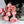 Silk floral bouquet of 12-inch spring peony stems with 7 stems, from Sweet Home Deco, featuring vibrant pink peony flowers.