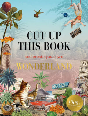 BOOK-Cut Up This Book and Create Your Own Wonderland - Pleasant Beach Living