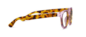 Peepers Olympia reading eyeglasses with clear lenses and stylish black frames, designed for comfortable everyday use.