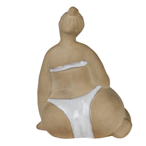 DECOR- Sunbathing Lady - Small - Pleasant Beach Living