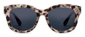Peepers Center Stage sunglasses with stylish eyeglasses readers, featuring a sleek frame and dark tinted lenses.