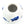DECOR-White Vase with Blue Small Fish Design - Pleasant Beach Living