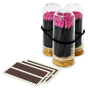 MATCHES- CLOCHE-2" Matches + Mini Cloche - Colors of Your Choice + Strikers - Pleasant Beach Living
