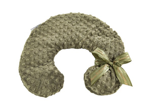 Eucalyptus green dot neck pillow by Sonoma Lavender with soft fabric and ergonomic design for relaxing neck support.