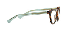 Peepers Blue Light Eyeglasses in Tribeca style with black frames and clear lenses designed to reduce digital eye strain.