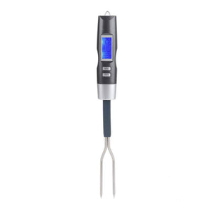 KITCHEN-GRILL-THERMOMETER- Grill Fork Digital Meat Thermometer For BBQ - Pleasant Beach Living