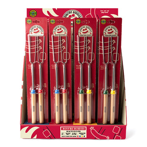 TOYS- Bunk House Bonfire Buddies 2-Pack Roasting Sticks - Pleasant Beach Living