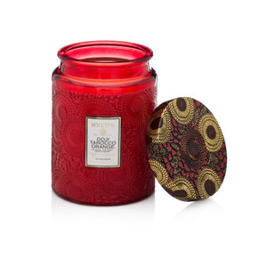 CANDLE- VOLUSPA -Goji Tarocco Orange 18oz Large Jar - Pleasant Beach Living