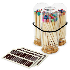 MATCHES- CLOCHE-2" Matches + Mini Cloche - Colors of Your Choice + Strikers - Pleasant Beach Living