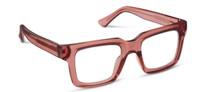 Peepers Spotlight reading glasses with clear, stylish frames and round lenses, suitable for everyday use and vision correction.