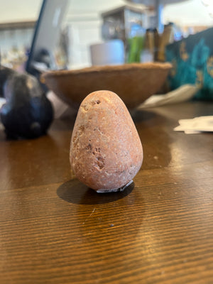 DECOR-Carved Stone/Marble Egg, 4 Styles
